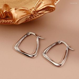 Hoop Earrings Women's Square Boho Earring Designer Wedding Party Luxury Quality Jewelry 2022 Trend Christmas Jewellery
