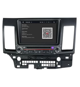 CAR DVD -speler voor Mitsubishi Lancer 20062012 8inch Octacore 2GB Ram Andriod 60 met GPSBluetooth Radio