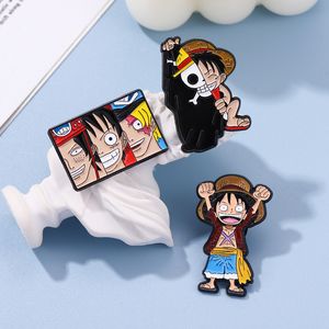 Cartoon Schmuck Broschen Japan Film Serie Legierung Farbe Brosche Metall Abzeichen Kleidung Tasche Pin
