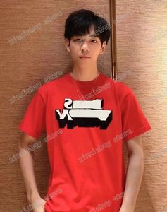 Xinxinbuy Мужчины дизайнерская футболка футболка жаккардовый
