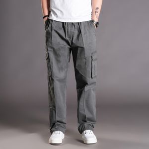 Men's Tracksuits Men Cargo Pants Relaxed Fit Men's Casual Fashion Loose Outdoors Sports Trousers Long Pants White h 221122