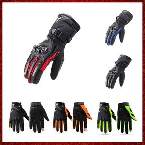 ST291 Winter warm motorcycle gloves 100% Waterproof windproof Guantes Moto Luvas Touch Screen Motosiklet Eldiveni Protective