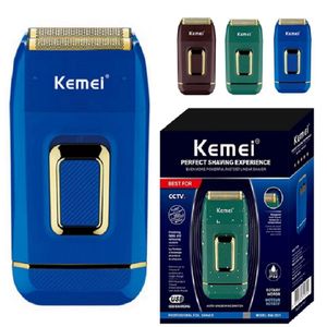 Kemei KM-2031 حلاقة حلاقة الشعر حلاقة كهربائية للرجال اللحية الحلاقة الكهربائية الحلاقة الخدقية أداة إعادة شحن أداة الانتهاء