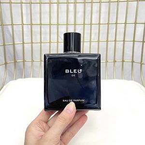 Designer Men Perfume BLUE Anti-Perspirant Deodorant Spray EDP 100ML Body Mist 3.4 FL.OZ Long Lasting Scent Fragrance Natural Male Cologne Good Smell Dropship