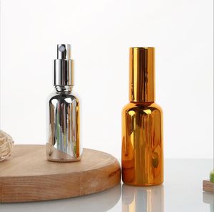 high grade fine mist glass 50ml spray bottle for perfume golden perfume bottles