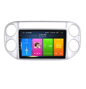 CAR DVD Video Player Head Unit Android 10 Multimedia för VW Tiguan 20102018 GPS Navigation System med WiFi BT SD USB MirrorLink