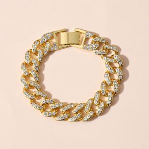 Bangle Bracelet designed jewerly Hip-hop sparkle diamond couple bracelets diamond