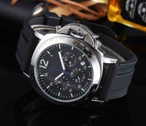 SUPERCLONE VS Multiple Best-selling Men Time Sports Zone Watches Chronograph Silver Bezel Silicone Strap Mens Military Watch Montre Hommepej