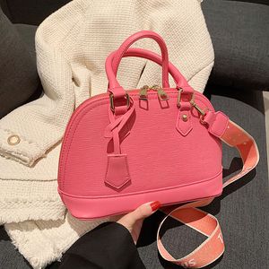 TOTES Omuz Çantaları Tote Çanta Crossbody Lady Camellia Kadın Çanta Kadın Çanta PU Deri Kabuk Geniş Omuz Kayışı Sığır Presbyopia Mini Çantalar