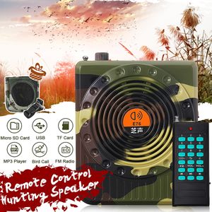 Other Pet Supplies High Quality Hunting Speaker Remote Control Bird Call Predator Sound FM Radio MP3 Player Lanyard Kit Hunting Bait Accessories 221122