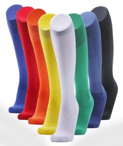 Hombres de calidad superior calcetines largos s￳lidos transpirables espesos de salida deportivo hombre de calcetines blancos blancos blancos profesi￳n de calcetines f￺tbol SO6530281