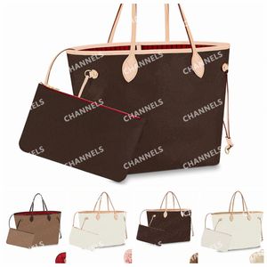Totes väskor Desinger Handväskor Kvinnor Lady Luxury Leather Damier Designer Tygväskor präglade handväska Fashion Classic Style