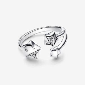 Lucky Star Serisi Alyans Kolye Kolye Charm Bilezik Diy Fit Pandora Takı Hediyesi