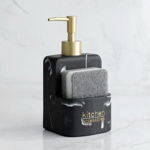 Dispensatore di sapone liquido Lavello cucina controsoffitto bottiglia per pompa a mano caddy sponge corpa e organizzazione del bagno 221123