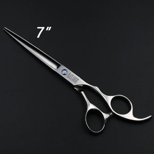 Tesoura para o cabelo 7 polegadas de corte de cabeleireiro profissional de salão de pet shears bk035 221122