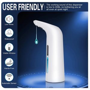 Dispenser di sapone liquido UOSU LIFE automatico 400ML elettrico con sensore per cucine e bagno 221123