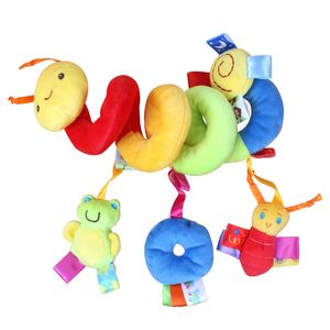 Cartoon Baby Toy Lavabile Lettino Passeggino Appeso Sonaglio Peluche Carrozza Animale BeeToy Istruzione Infantile Campana colorata