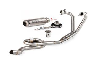 Motorcycle Exhaust Full System Racing Modified With Muffler DB Killer Escape Moto For YZF R3 R25