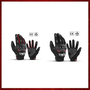 ST526 Summer Motorcycle Gloves Touch Screen Sports Luvas Motorcycle Protective Guantes Gloves For Men Women Black