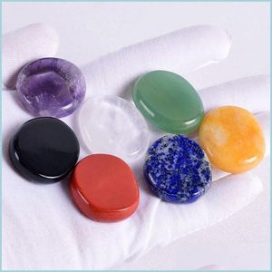 Gesichtsmassagegerät, 7-teiliges Set, 100 natürliche Jadesteine, Edelstein-Mas-Werkzeug, Spa, Chakra-Kristall, Mineral und Quarz, Reiki-Heilung, Schönheitspflege-Werkzeug Dhjkr