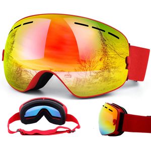 Kayak Goggles Xger Gözlük Çocuklar Snowboard Erkek Kızlar Kış Spor Kıyısı Çocuk Antifog Kar 221123