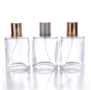 Kristalglas Spray Parfumflesje Clear Parfum Verstuiver Dik Glas Lege Sproeier Parfumflesje SN298