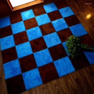 Fluorescent EVA Foam anti skid mat tiles - 30cm x 30m x 0.6cm - Ideal for Living Room, Bedroom, and DIY Projects - Pure Color Floor Pad