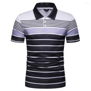 Polo da uomo Abbigliamento uomo bianco Magliette di alta qualità Maglietta nera Designer manica corta Polo da uomo Fitness 2022 Crop Top