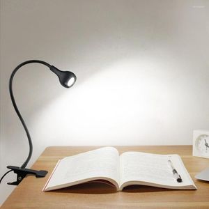 Bordslampor LED CLIP Holder Desk Lamp USB L￤sning Ljus F￤llbar 28 LED -s￤ngkl￤der L￤s 5V nattlampa f￶r barnstudent