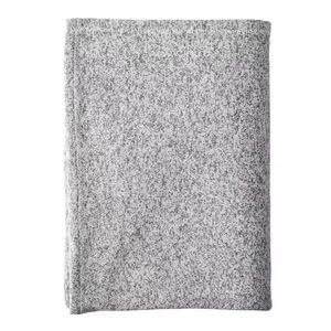 Sublimering tom filt grå fleece baby filt värmeöverföring tryck sjal wrap soffa sovande kast filt