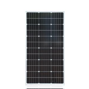 100W 18V Glass Solar Panel Battery Charger Monocrystalline Silicon Cell for Home Garden RV Camper