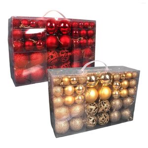 Party Decoration 100x Christmas Ball Ornaments Tree Baubles Engagement Home