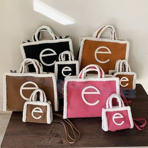 Borse per la spesa di alta qualità Fashion Designer in velluto Pelle scamosciata di lusso Donna la tote bag nome congiunto borsa per laptop Mini manico Alta capacità Portafoglio a tracolla Borsa a tracolla