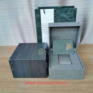 Selling Top Quality Royal Oak Offshore Watches Boxes Original Box Papers Leather Wood Handbag 16mm x 12mm For 15400 15710 1550232u