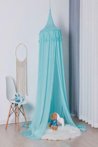 Baby Canopy Mosquito Net Girls Room księżniczka Okładka łóżka Dekoracja wisząca Kopika Kontrola szkodników Odrzucanie siatki z piłkami1239600