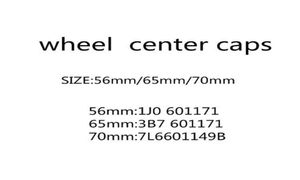 20pcslot 56mm 65mm 70mm Wheel Center Cap Hub Caps Emblem Badge Covers Car Accessories Styling 3B76011713123880