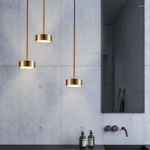 H￤ngslampor europeiska postmoderna s￤ngar enkel kreativ konst restaurang bar sovrum minimalistisk designer ljuskrona