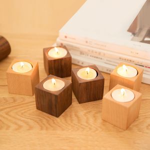 BEECH Candle Holders DIY Romantyczne Świece Miejsca docelowe domowe stół do jadalni dekoracyjne akcesoria