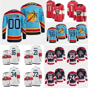 19 Matthew Tkachuk 2022-23 Reverse Retro Panther Jersey Marc Staal Aleksander Barkov Sam Reinhart Aaron Ekblad Anthony Duclair Carter''Nhl''Shirt