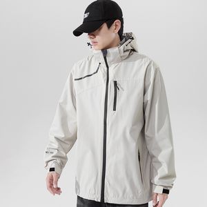 Herrläder faux jacka utomhus vattentät vindbrytare avtagbar huva design l 6xl varm och vindtät chaqueta 221122