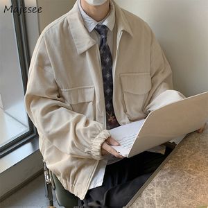 Jackets de couro de couro masculino masculino de streetwear belo veludo japonês de veludo japonês