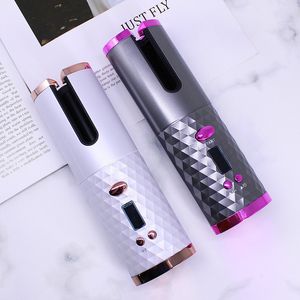 Curling Irons Automatic Hair Curler USB Charge Iron Waves Waves Towling Tools Corramic Curly Curly Rotating Styler Women 221122