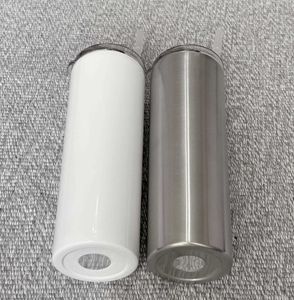 20 oz DIY Heat Sublimation Skinny Tumbler double Stainless Steel bottle Insulated Tapered Tumbler for A12