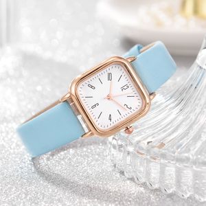 HBP Titta på Lady Fashion Women Leather Watch Luxury Analog Quartz Wristwatch Luxury Women's Casual Watches Montres de Luxe