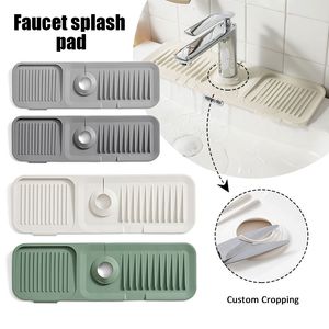 Tappetini da bagno Cucina Rubinetto in silicone Lavello Paraspruzzi Drenaggio Pad Asciugatura Bagno Controsoffitto Protezione 221123