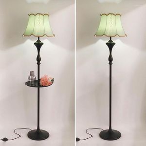 Floor Lamps Modern Iron LED For Living Room Standing Dining Cafe Bedroom Stand Light Nordic Art Deco Lights