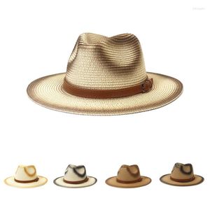 Baskenmützen, Sprühfarbe, Strohhut, Gürtel, Accessoires, Damen, einzigartiges Design, Herren, Outdoor, Freizeit, Urlaub, Meer, Sonne