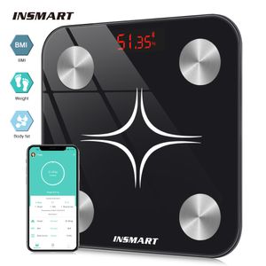 Шкалы массы тела INSMART FAT Digital для баланса Smart Wireless Composition Analyzer Bluetooth 221121