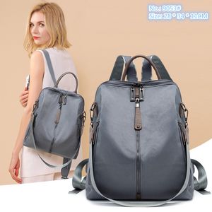 Wholesale ladies shoulder bag 4 colors simple Joker wear-resistant Oxford casual backpack trend printing retro handbag high-capacity fashion handbags 9053#