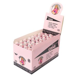 Rulla papper hornet 110mm rosa papper rökning tillbehör avsmalnande färdiga rör rullande rökrör kungstorlek för tobak